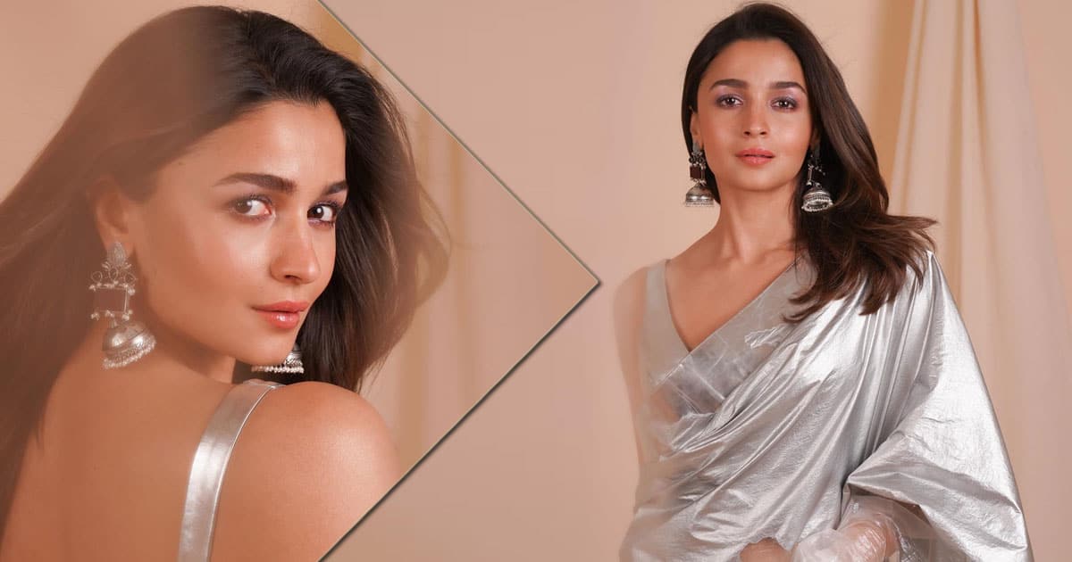 Alia Bhatt Gets Mercilessly Trolled For Her ‘Aluminium Foil Paper’ Saree Look, Check Out