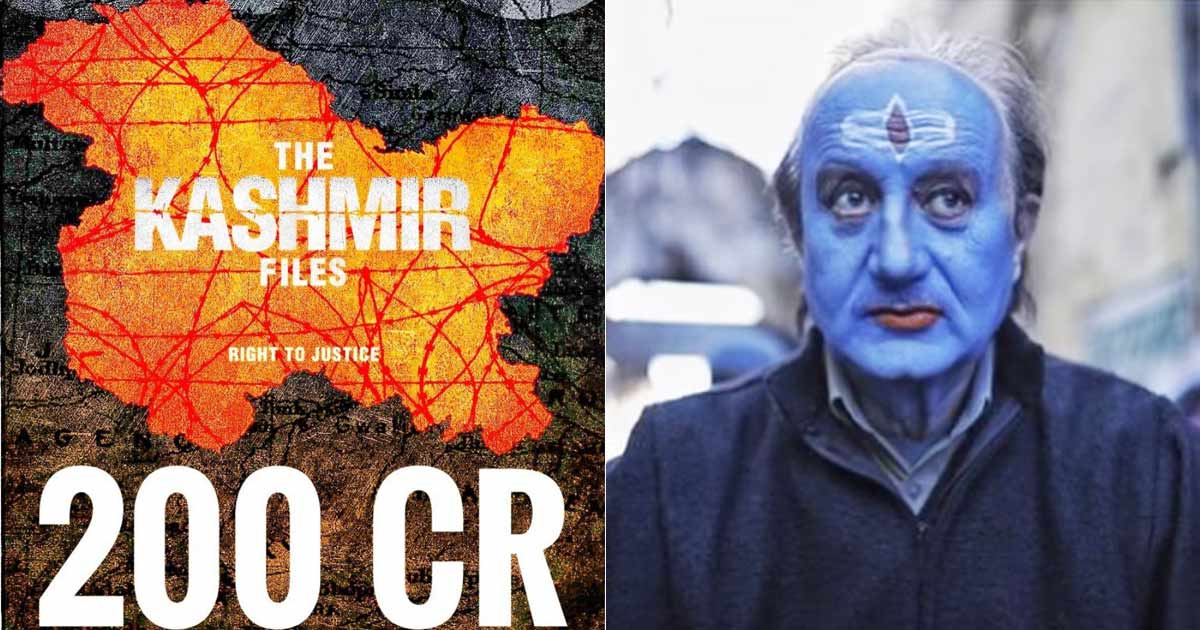 Anupam Kher Writes An Emotional Note On The Kashmir Files' 200 Crores Bonanza – Read On