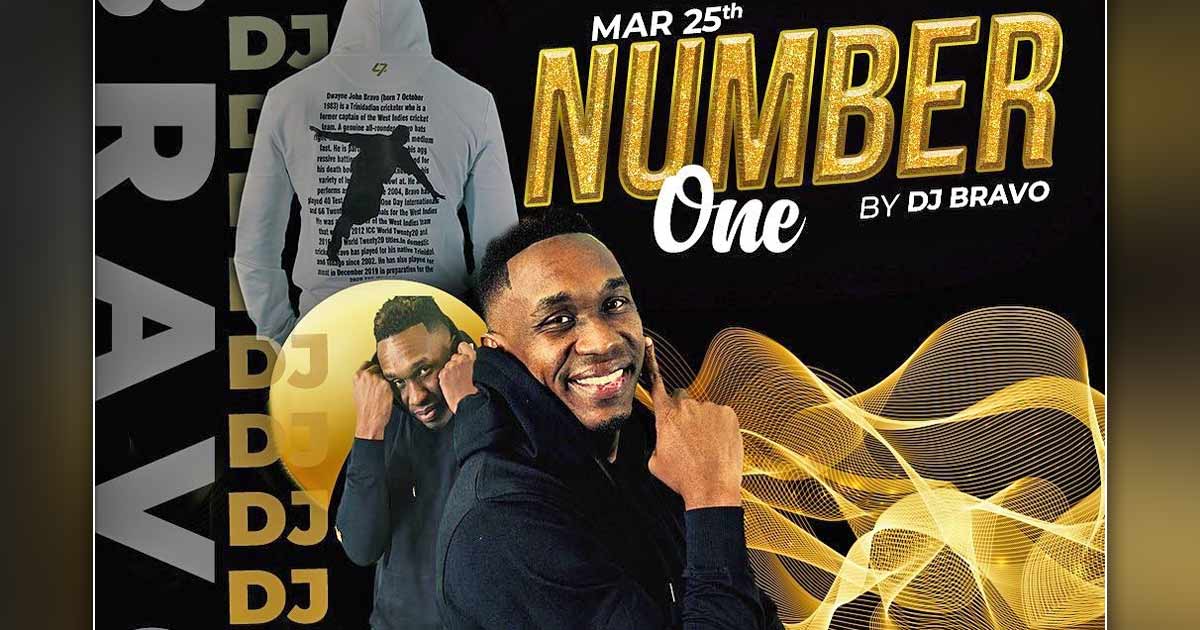 Cricketer Dwayne Bravo To Release New Song 'Number One' On March 25