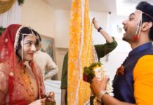 For the first time ever, Vivah actress Amrita Rao and RJ Anmol make their wedding images public with their series “Couple of Things”