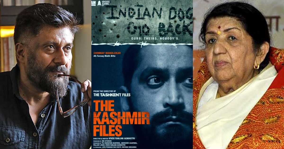 Legendary Singer Lata Mangeshkar Was Supposed To Sing A Song For The Kashmir Files? Here's What Happened