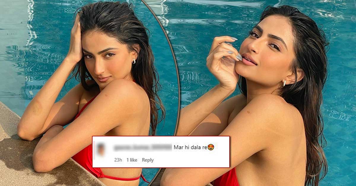 Netizens Are Smitten As Palak Tiwari Slips Into A Red Hot Bikini – See Pics