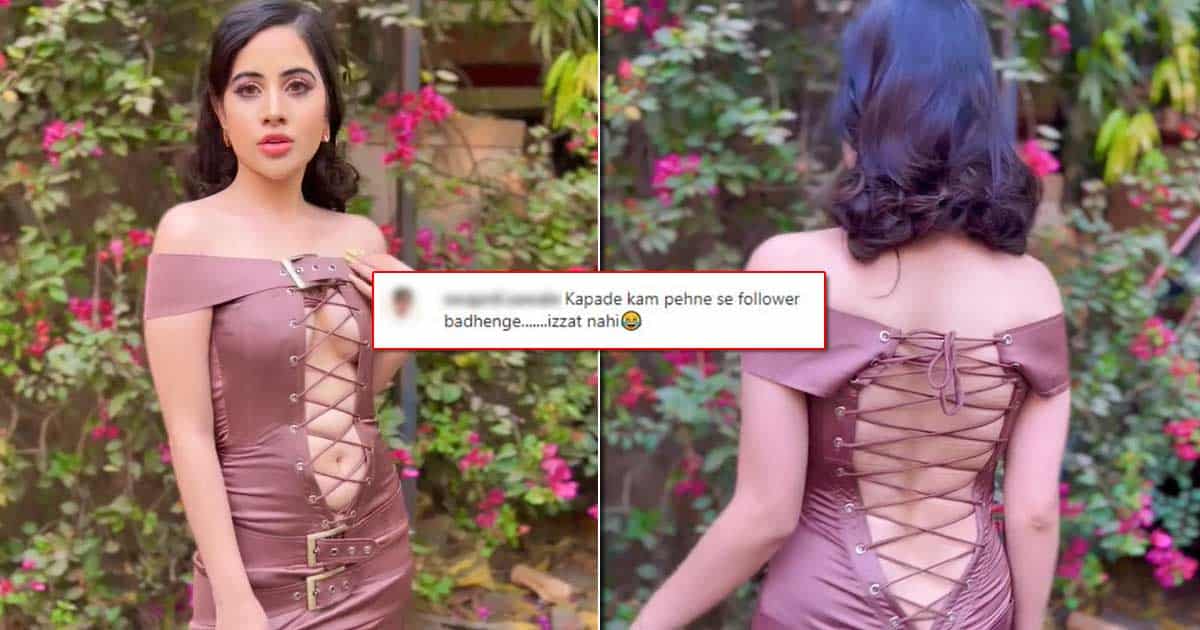Netizens Aren’t Impressed With Urfi Javed Carrying A Risque Dress, Troll Her Revealing Look