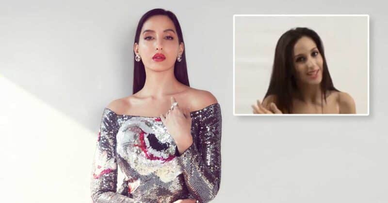 Nora Fatehi Looks Totally Unrecognisable In A Leaked Clip Of Her St Audition From Netizen