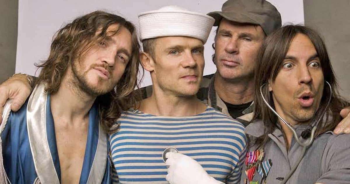 Red Hot Chili Peppers Get A Star On Hollywood's Walk Of Fame