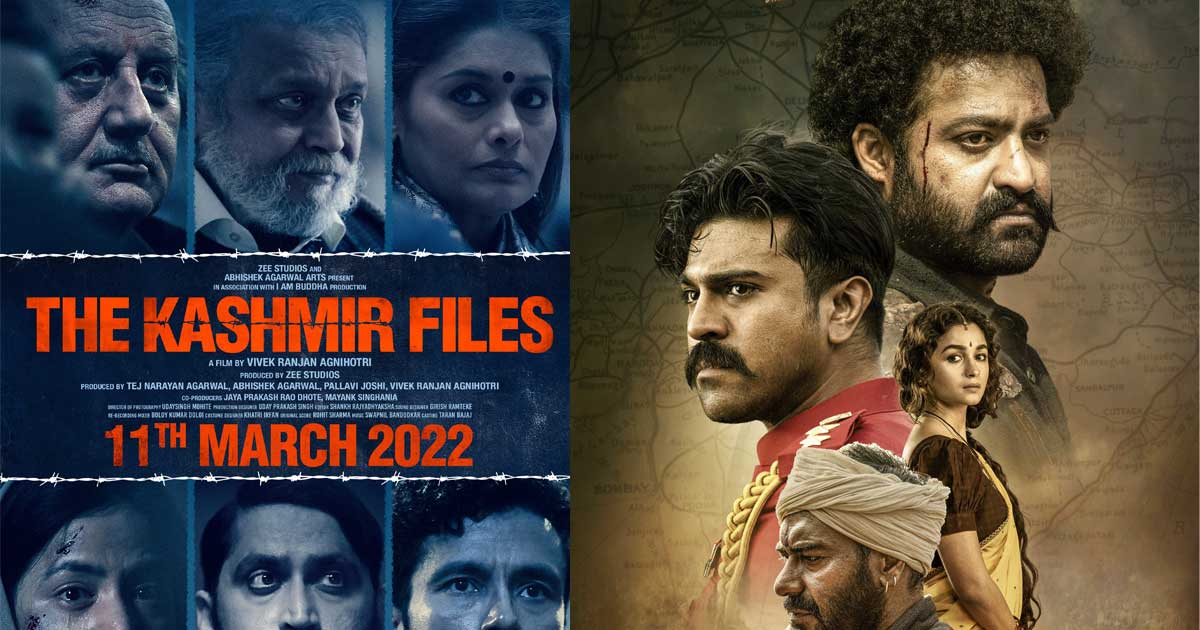 RRR Vs The Kashmir Files Box Office Advance Booking Details Out