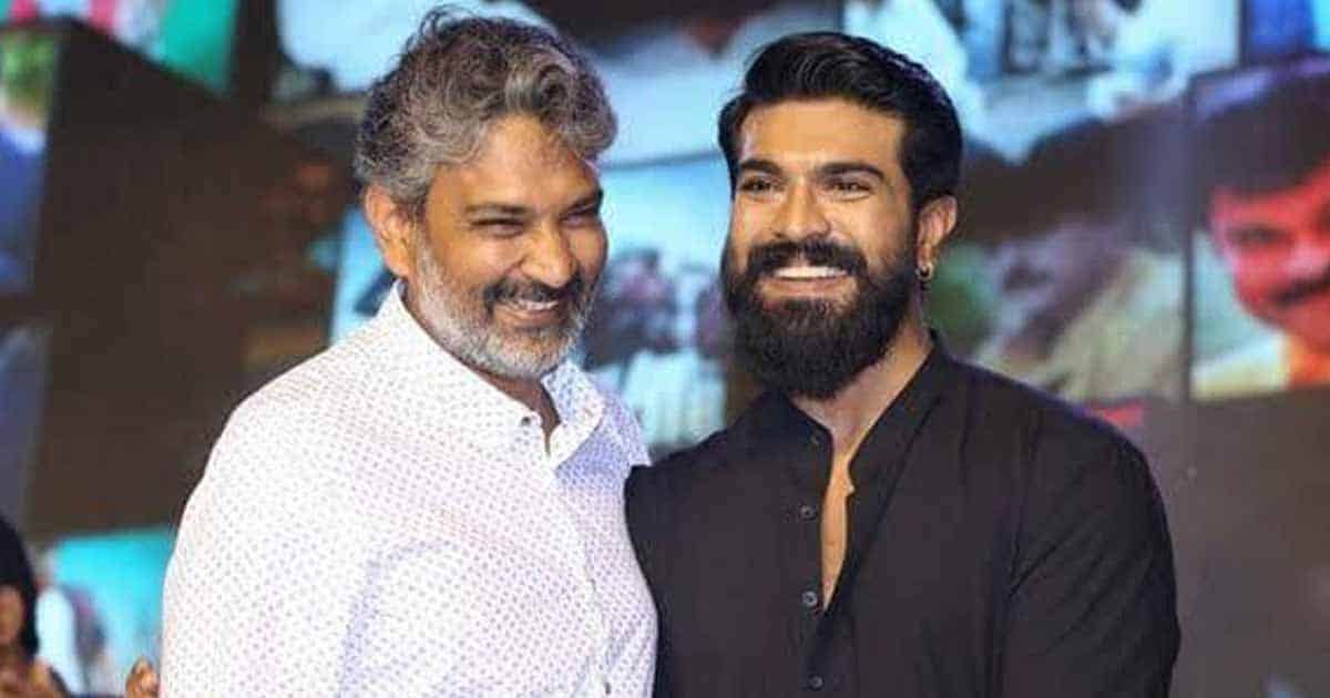 SS Rajamouli speaks about the epic introduction scene of Mega Power Star Ram Charan in RRR
