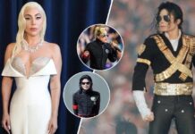 When Birthday Girl Lady Gaga Wore Michael Jackson’s Black And Red Military Jacket To A Politically