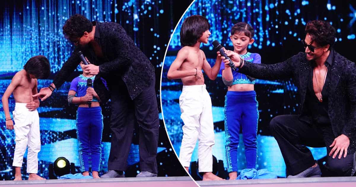 8-Year-Old Aditya Patil Flaunts His Six-Pack Abs To His Icon Bollywood Star Tiger Shroff On COLORS’ ‘Dance Deewane Juniors’