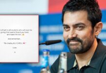 Aamir Khan has a cheerful message for the students with board exams set to begin!