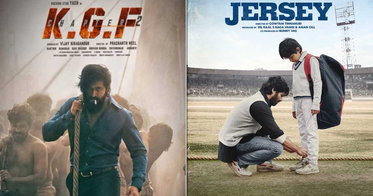 Advance Booking Comparison Of KGF: Chapter 2 & Jersey