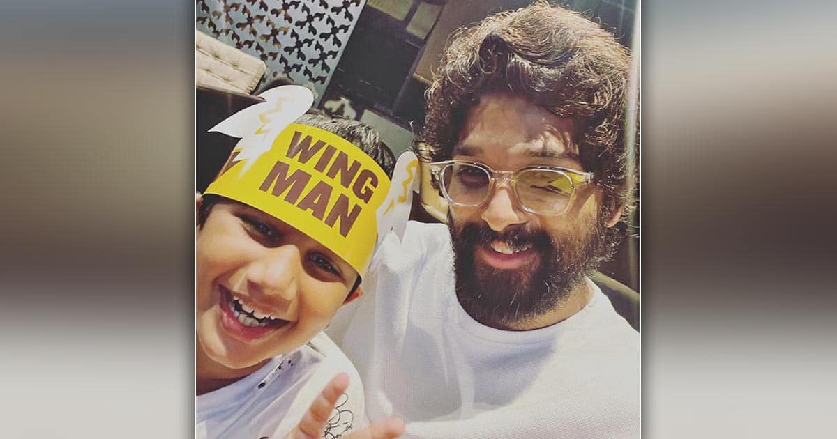 Allu Arjun shares adorable pic of his son Ayan on his birthday