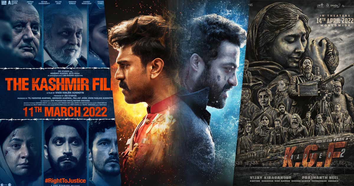 Box Office - RRR [Hindi] finally crosses The Kashmir Files lifetime to emerge as top grosser of 2022, to be surpassed by KGF - Chapter 2 [Hindi] this week