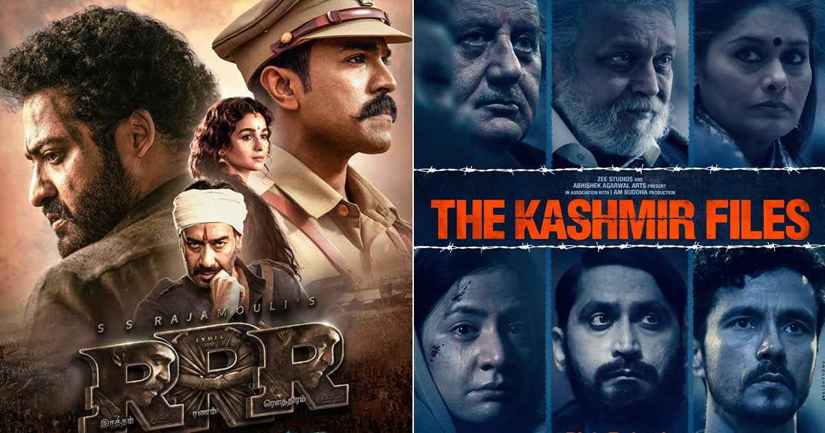 Box Office - RRR [Hindi]Set To Surpass The Kashmir Files & Emerge As The Highest Grosser Of 2022 So Far - Sunday Updates
