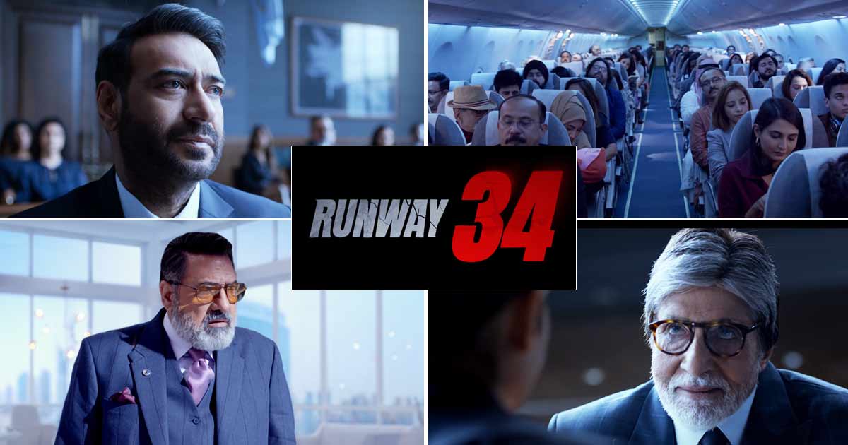 IS DEVGN THE SAVIOUR OR THE CULPRIT? Here is the second trailer the much awaited Runway 34 that traces the turbulent journey of pilot Vikrant Khanna aka Ajay Devgn
