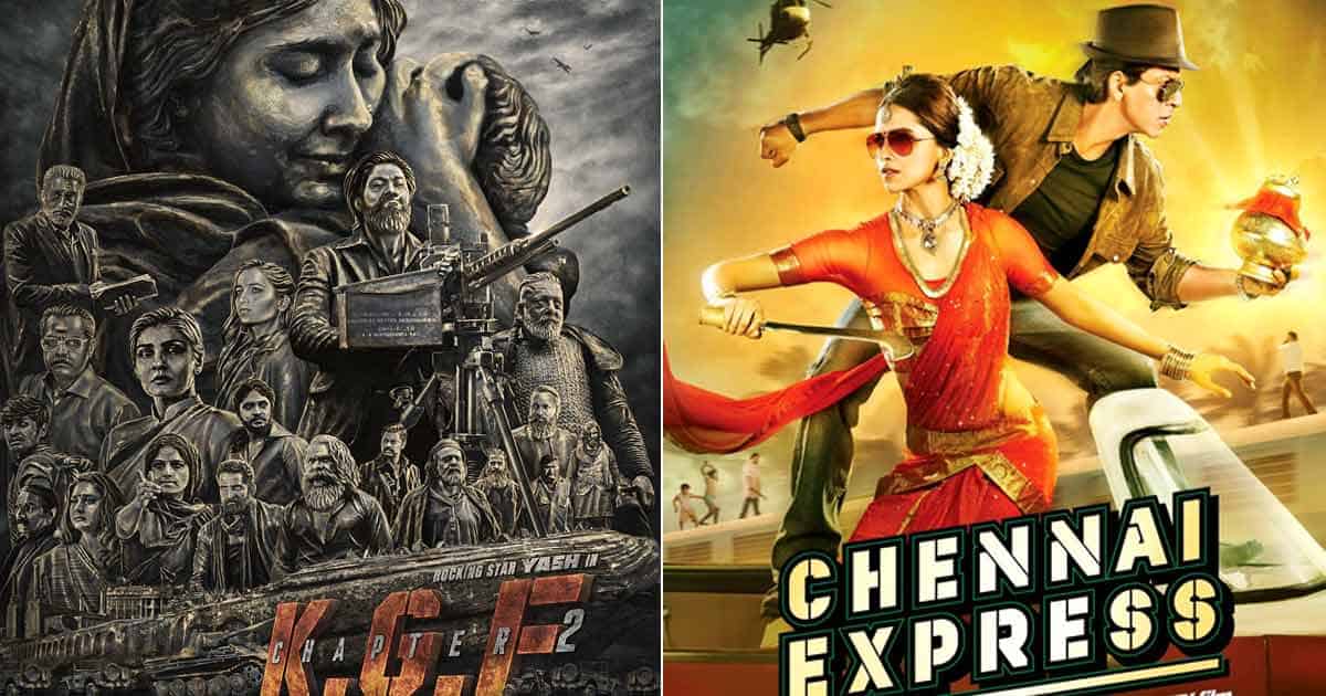 KGF Chapter 2 Beats Shah Rukh Khan's Chennai Express With Its Hindi Version Globally!