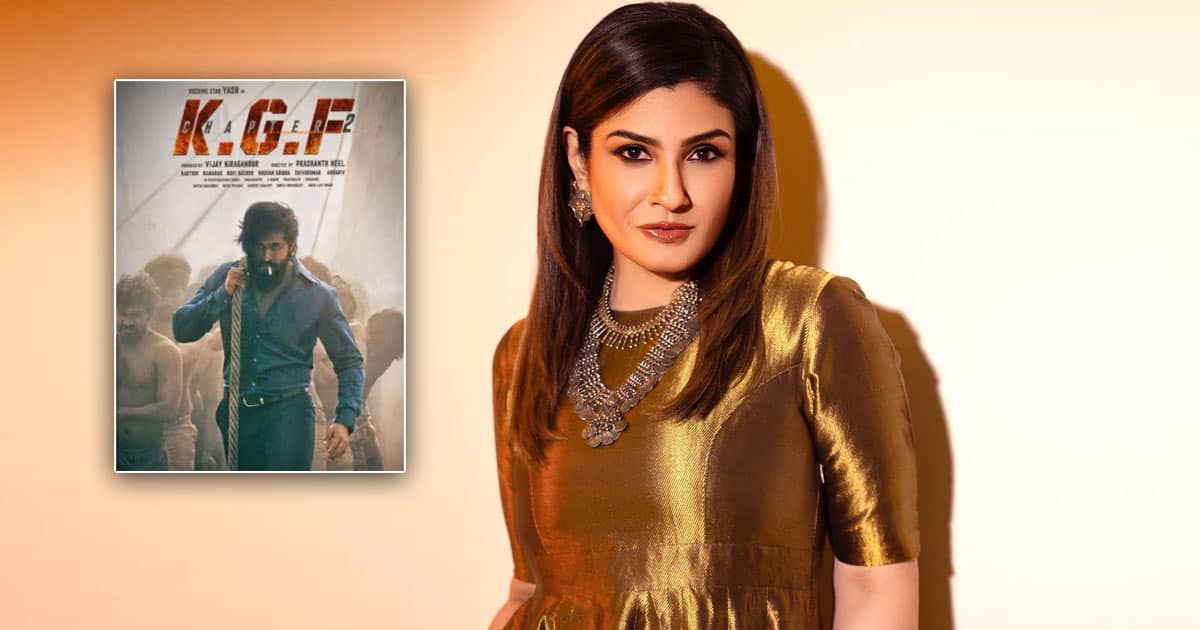 KGF Chapter-2 craze: Raveena shares video of people throwing coins at screen