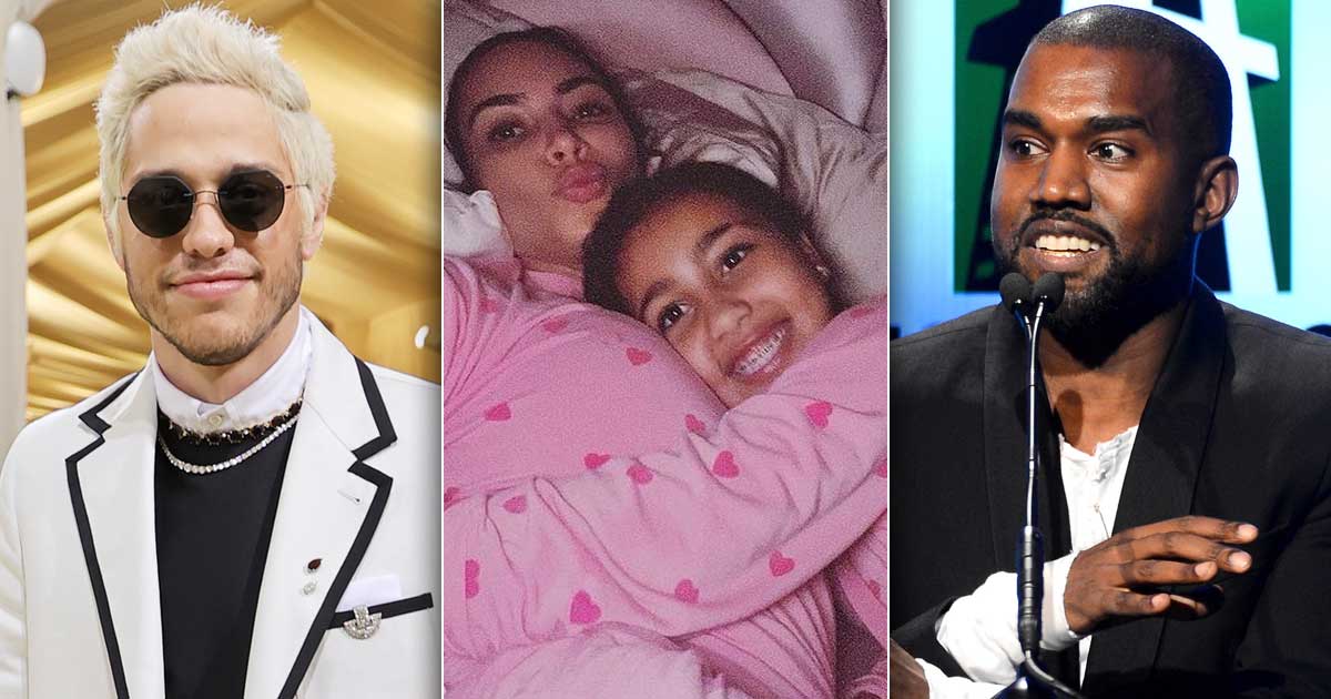 Kim Kardashian's Daughter North West Spotted Sitting On Pete Davidson's Lap While On A Playdate
