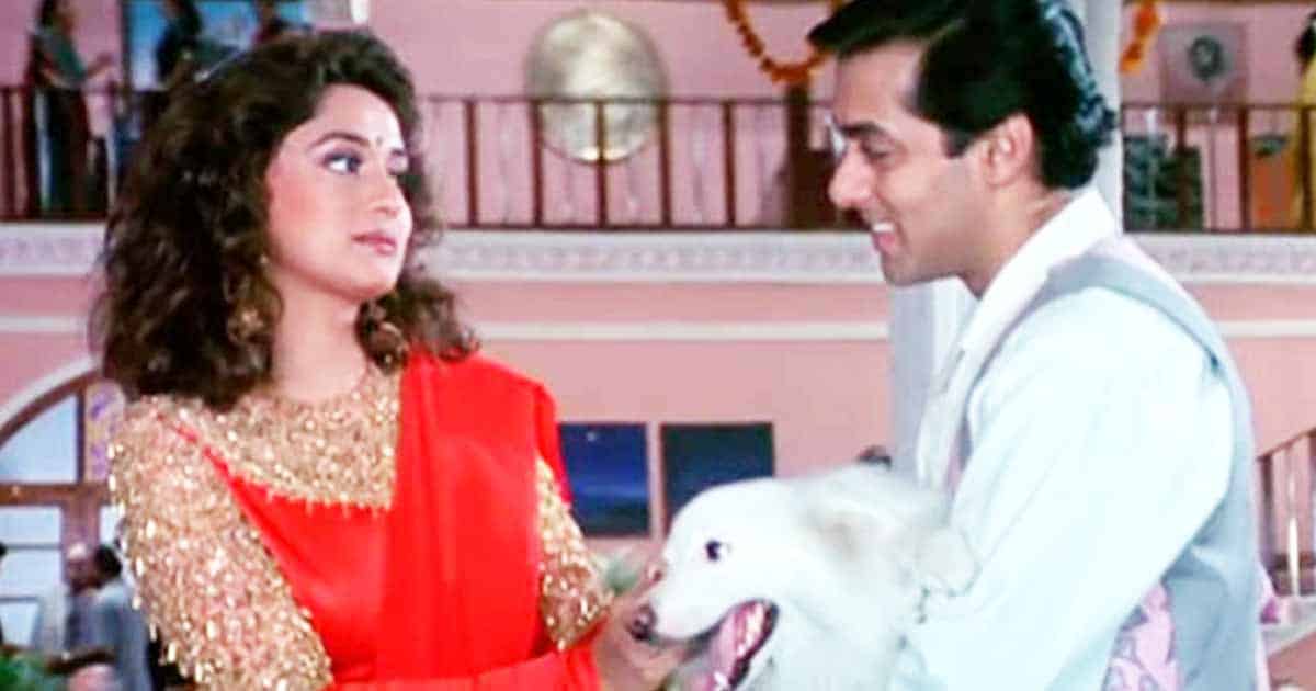 Madhuri Dixit Earned More Than Salman Khan In Hum Aapke Hain Koun..! Here’s How She Reacted When Anupam Kher Quizzed Her About It