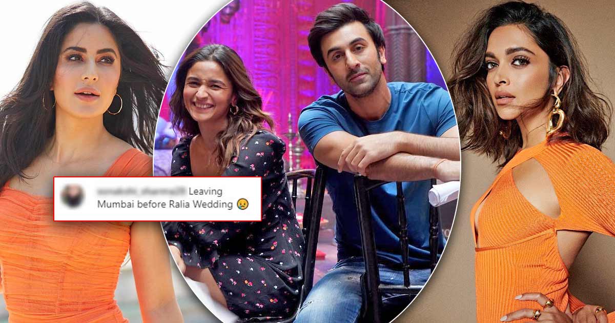 Netizen Mock Deepika Padukone, Katrina Kaif For Leaving Mumbai Ahead Of Ranbir Kapoor, Alia Bhatt Wedding – Read Comments!
