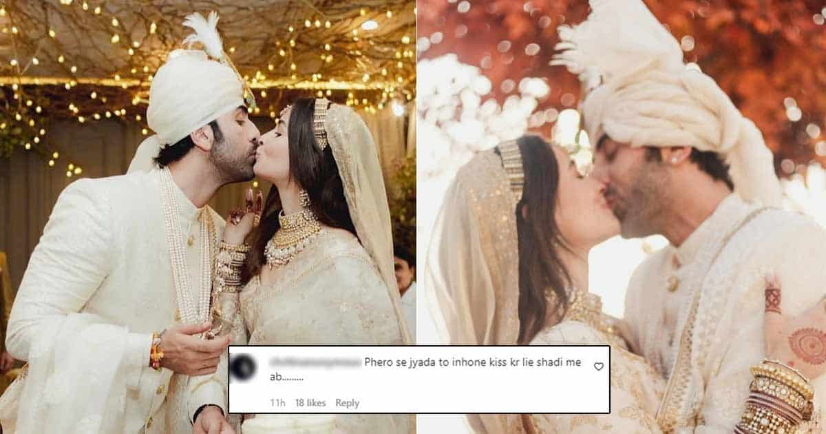 Netizens Troll Alia Bhatt, Ranbir Kapoor Over Kissing Pictures: “Phero Se Zyada Inhone Kiss Kar Liye…”