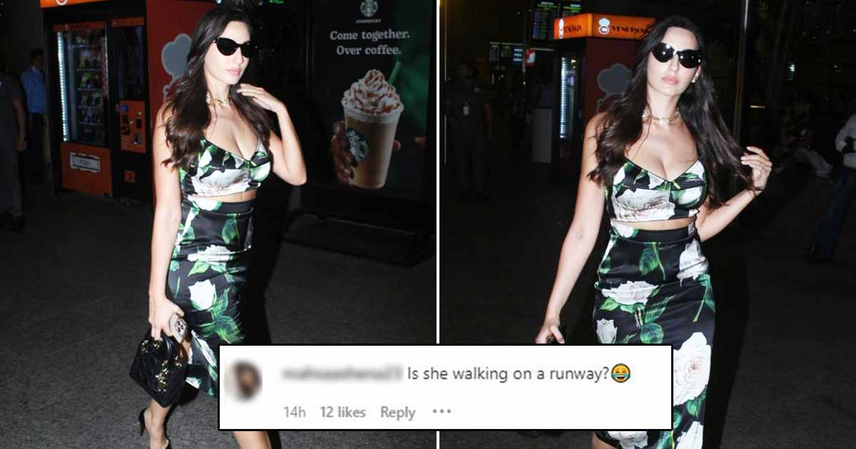 Nora Fatehi Is Being Trolled For Her Stylish Walk At The Airport; Netizens Have Some Really Mean Comments!
