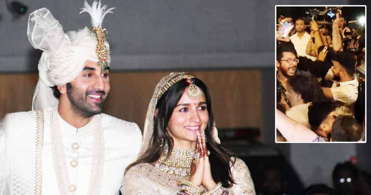 Ranbir Kapoor-Alia Bhatt Wedding: Paparazzi Present Break Into Dance After Clicking The Newlyweds’ Pictures, Netizens Say “Hats Off To U Media Ppl”