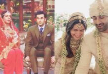 Ranbir Kapoor & Alia Bhatt’s Wedding Gets A New Twist As Sunil Grover As Gutthi Turns The Bride, See Pics