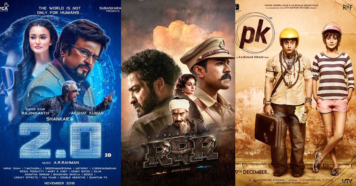 RRR Box Office (Worldwide): Ram Charan, Jr NTR Starrer Is Now 5th Highest Grosser Of All Time, Beats Aamir Khan's PK & Rajnikanth's 2.0!