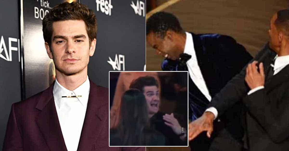 Spider-Man: No Way Home Star Andrew Garfield Mimicking Will Smith’s Slap On Chris Rock After the Oscars