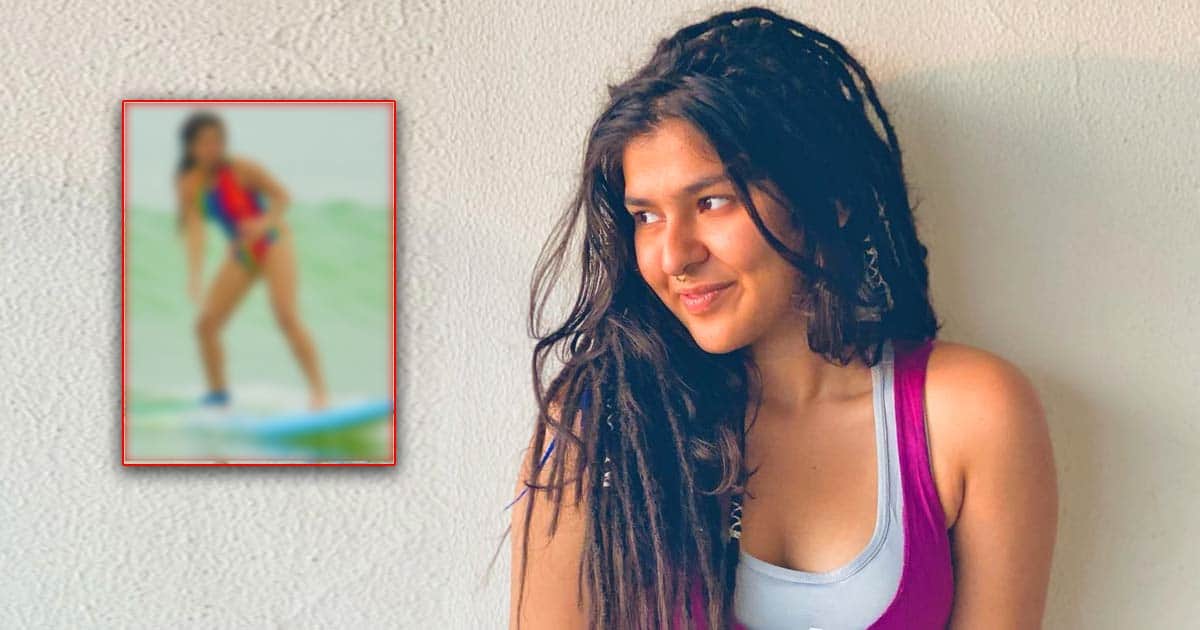 Taarak Mehta Fame Nidhi Bhanushali Surfing In A Two-Piece Swimsuit Is Too Hot To Handle