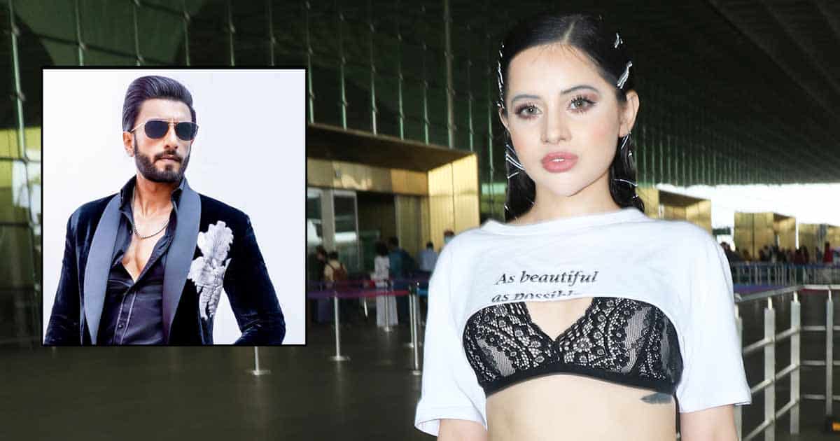 Urfi Javed Stuns in A Cut Out T-Shirt Flaunting Her Hourglass Figure In A Bralette, Gets Trolled - Watch