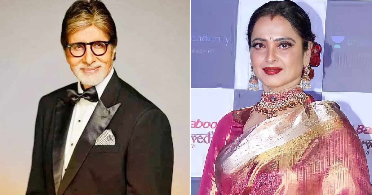 When Amitabh Bachchan Reportedly Slapped Rekha & The Reason For It Was An Iranian Dancer - Deets Inside