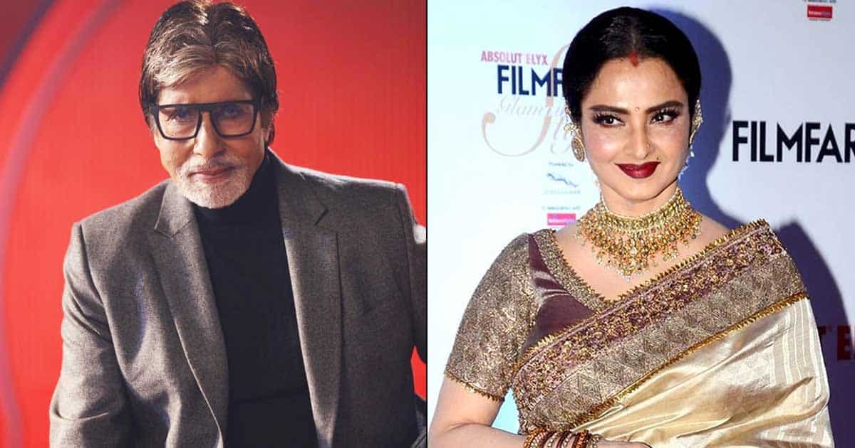 When Rekha Said "Absolutely!" To The Argument Of 'Still' Loving Amitabh Bachchan - Deets Inside