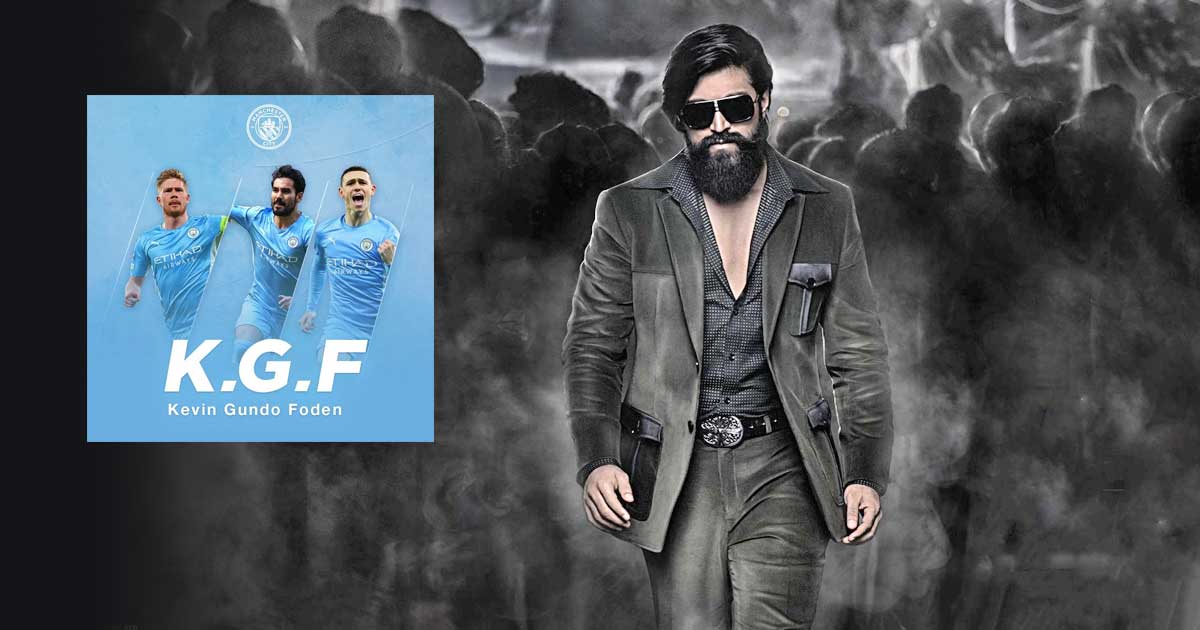 Yash Starrer KGF Chapter 2 Gets Tribute From Manchester City