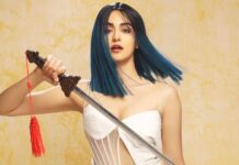 Adah Sharma takes rigorous sword fighting lessons for her next