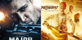Adivi Sesh unfazed by box-office clash between 'Major' and 'Prithviraj'