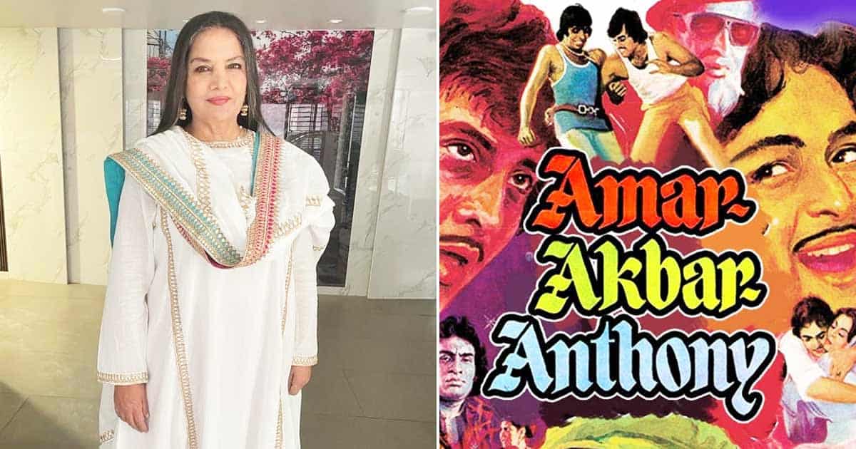 Shabana Azmi Reveals Manmohan Desai Told Her "I'm Just 'Ghusaoing' You In Amar Akbar Anthony To Keep My Sanity"