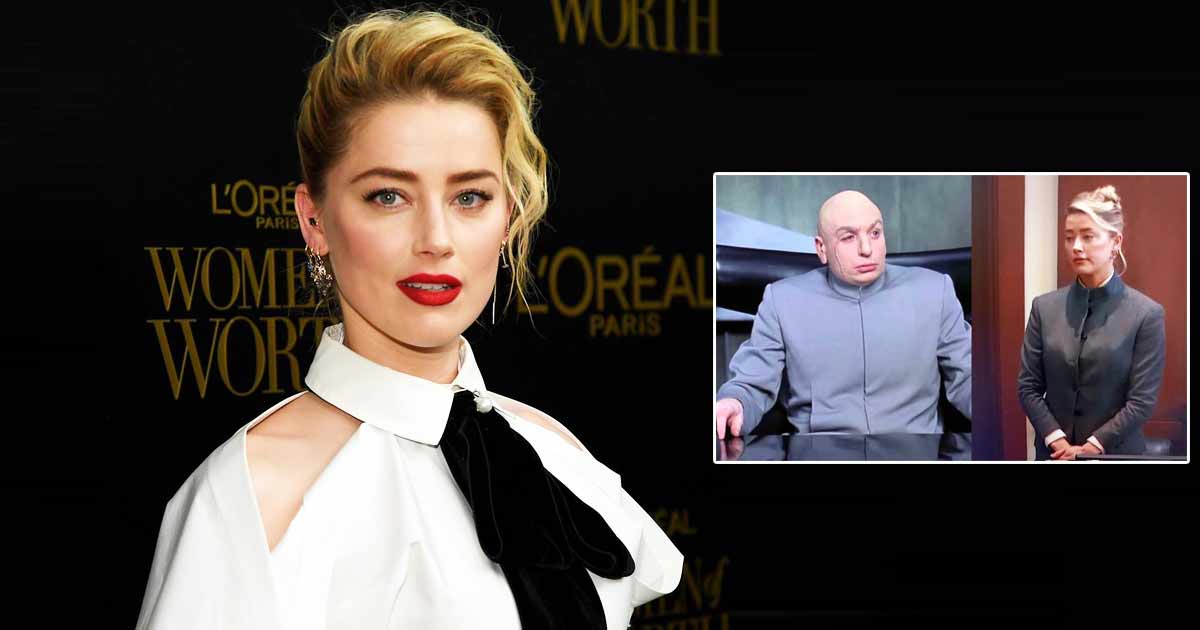 Amber Heard Vs Johnny Depp: Actress’ Latest Trail Ensemble Gets Compared To Austin Powers' Dr Evil, Netizens Trolls Asking “Who Wore It Better & Has The Best Confused Look”
