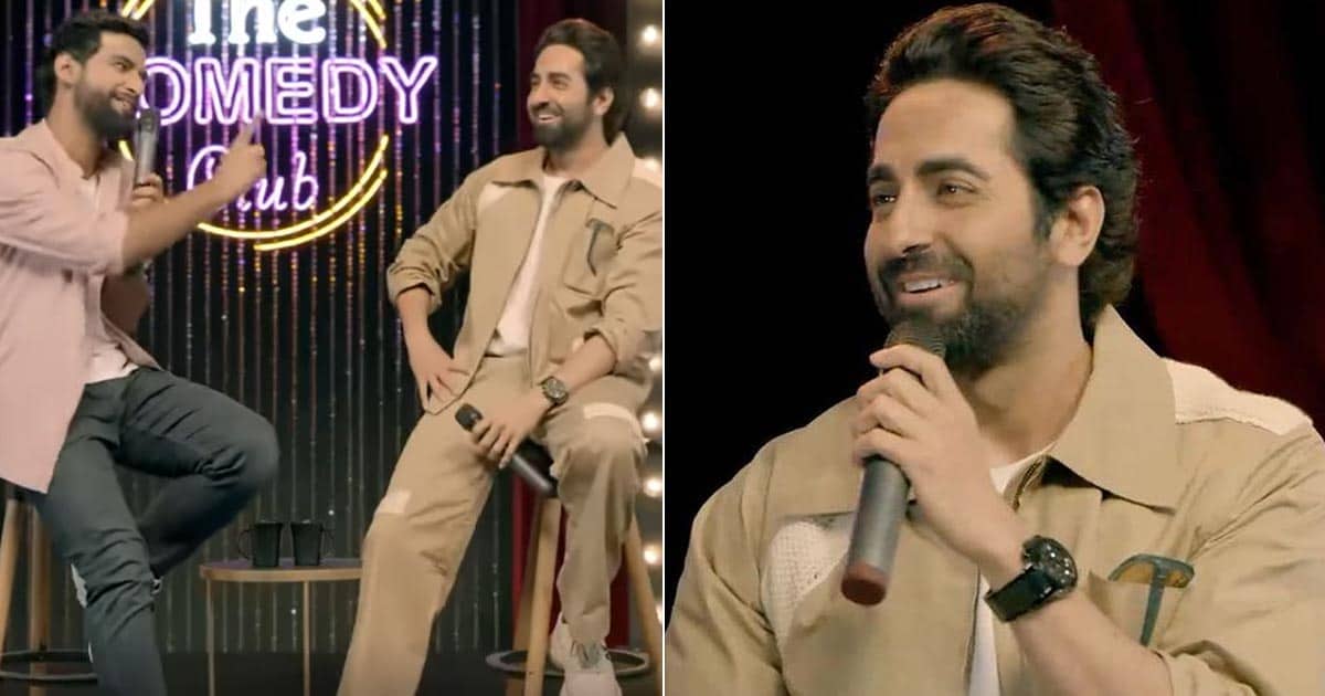 Ayushmann Khurrana Promotes His Next 'Anek' Through A Stand-Up Comedy Act With Harsh Gujral