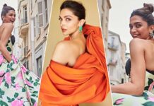 Deepika Padukone’s Orange Trail Gown Or A Summer Floral Dress - Which Would Make A Perfect Fashion Moodboard For You? Vote Below