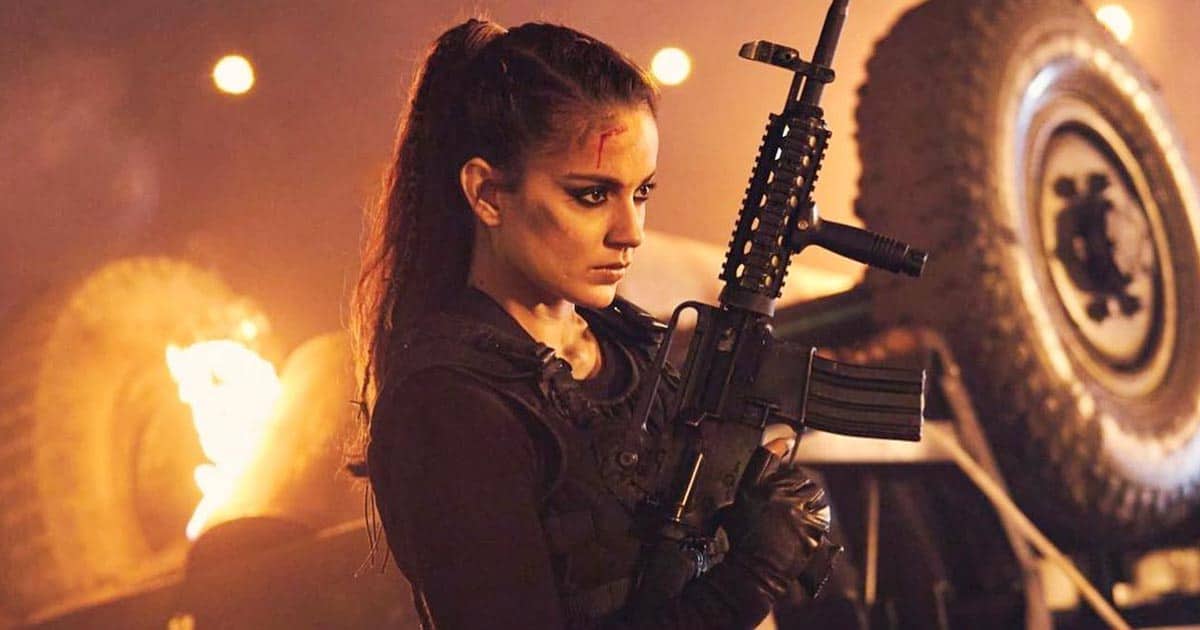 Kangana Ranaut With Her Powerful Stunts, Glorious Guns & Fierce Fights Aims For A Promising Start