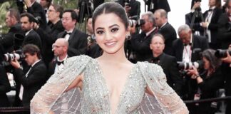 Helly Shah gracefully debuts at the red carpet of Cannes film festival 2022 in a stunning Ziad Nakad couture