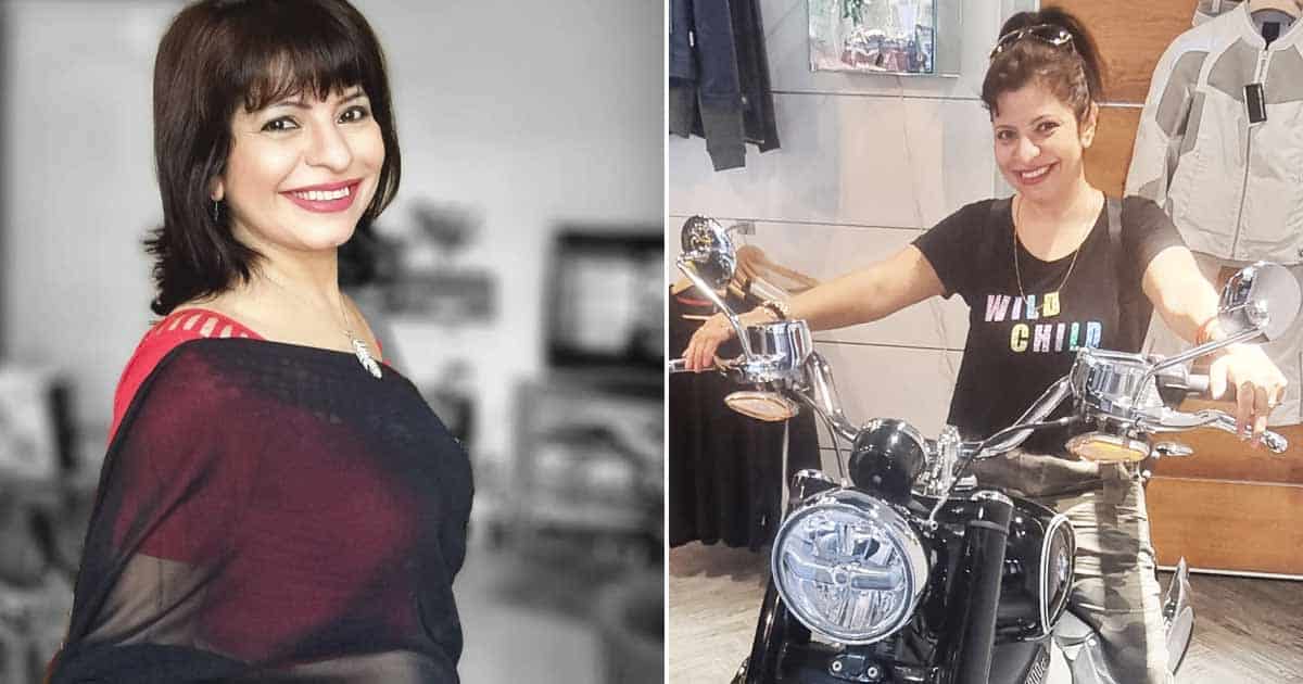 Jennifer Mistry Bansiwal Channels Her Inner Biker As She Sits A BMW Beast