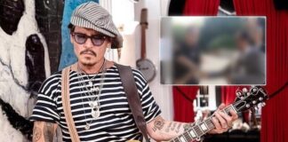 Johnny Depp Arrives Like A King Donning A Sharply Creased Tuxedo, Humbly Shakes Hands With Security Guard Asking "How're You, Sir?" - See Video
