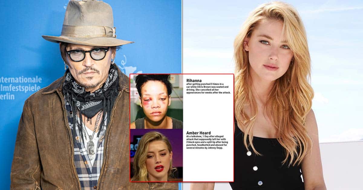 Johnny Depp Fans Share Rihanna's 'Beaten Up' Photo Comparing To Amber Heard, Check Out