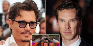 Johnny Depp Once Gave Benedict Cumberbatch A Smooch