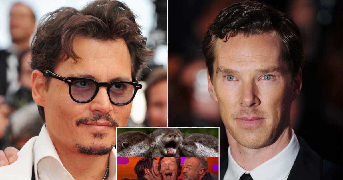 Johnny Depp Once Gave Benedict Cumberbatch A Smooch