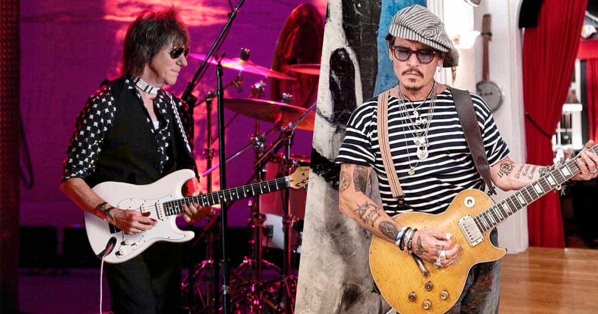 Johnny Depp Makes A Surprise Appearance With Jeff Beck In The UK