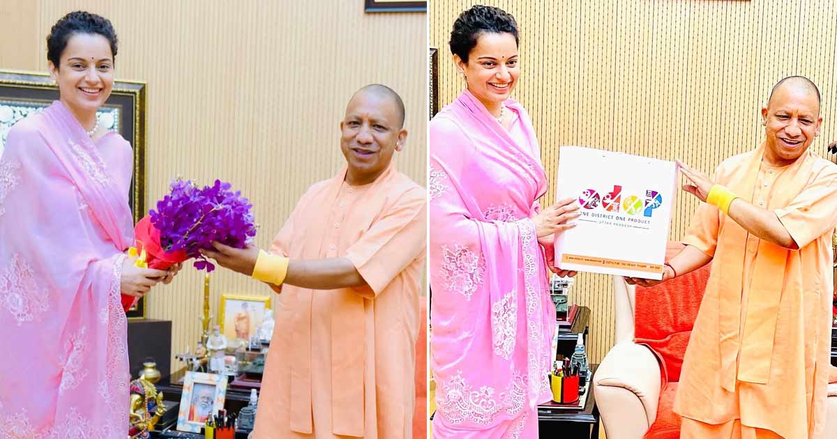 Kangana feels 'inspired' after meeting UP CM Yogi Adityanath
